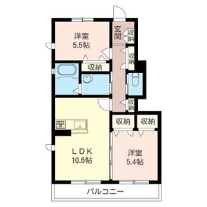 ラフィーネ　高崎　Ⅱ 102号-16