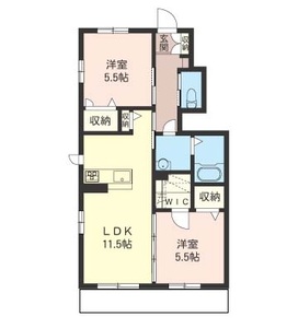 ロゼリア若宮　Ｂ 105号室