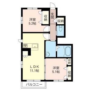 ハイツ・クラベール　Ｂ 103号室