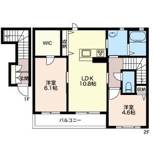 グリナージュ　Ｂ 202号室