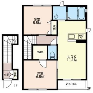 リーベクラール 201号室