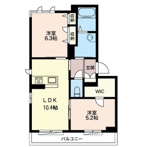 アルフラットＢ 105号室