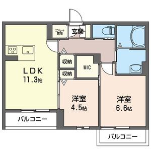 プラージュ・ノム 302号室