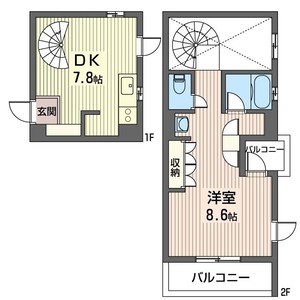メゾン・ラフィッツ E号室