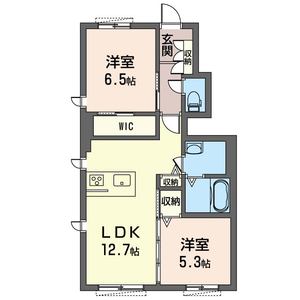 エクラージュＢ 103号室