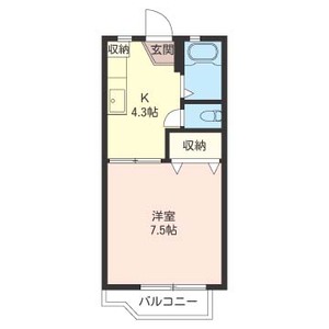 サンドゥエルＡ 106号室