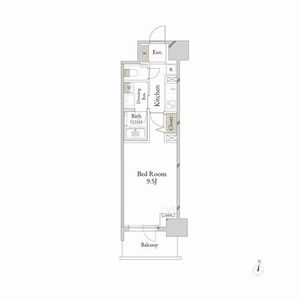クレアシオンあら町 204号-6