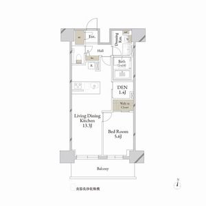 クレアシオンあら町 603号室