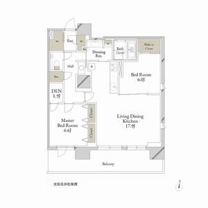 クレアシオンあら町 1103号室