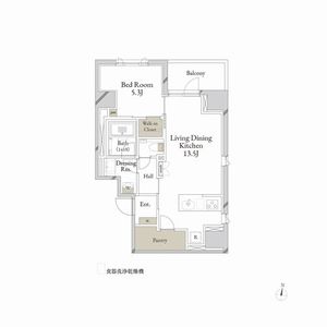 クレアシオンあら町 1104号室