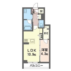 ＰＳレジデンス高崎 206号室