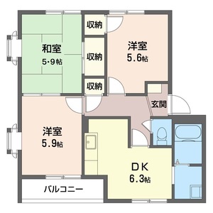 オークスＡ 202号室