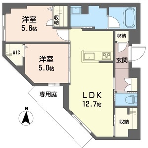 ベルフォーレ　Ⅱ 102号室