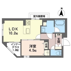 ベルフォーレ　Ⅱ 302号室