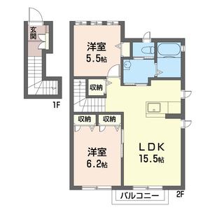 ピエールリヴィエール　Ａ 201号室