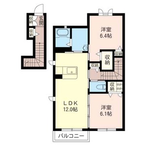 シャーメゾン吉沢 205号室