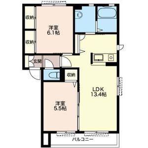 シャーメゾン・Ｍ　Ｅ 102号室