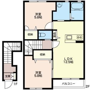 レーベン　プラッツ　Ｂ 203号室