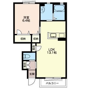 カーサ・ヴェルデ 102号室