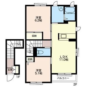 シャーメゾン　ＭＡＭ　Ⅰ 202号室