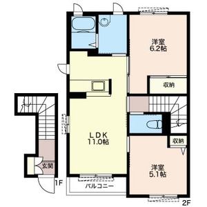 シャーメゾン　ＭＡＭ　Ⅱ 201号-16