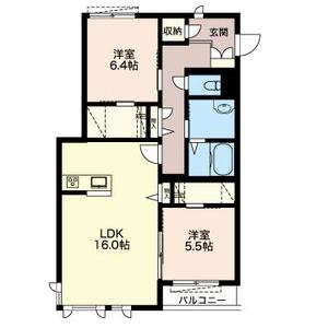 メープルヴィラ 206号室