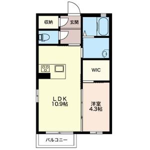 レティシア峰後　Ⅱ 207号室