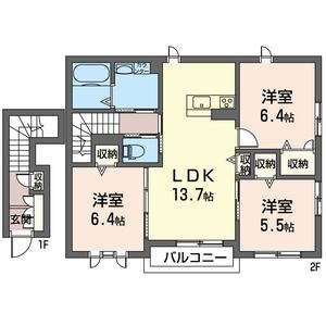 シャーメゾン　パークハウス　プレリュード 201号室