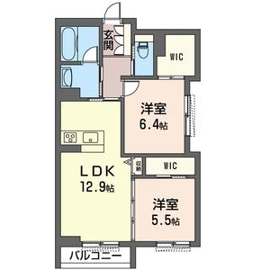 Ｃｈａｒｍｅ　ｄｅ　ｌａ　ｐａｉｘ 101号室