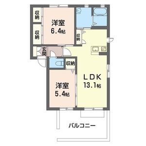 グランドゥールＢ 101号室