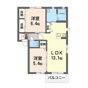 グランドゥールＢ 201号室