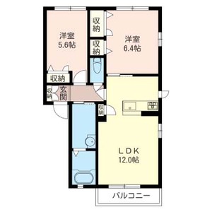 レ・クラヴィエ　Ａ 201号室