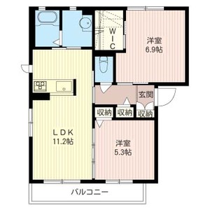 プレール　Ｄ 102号室