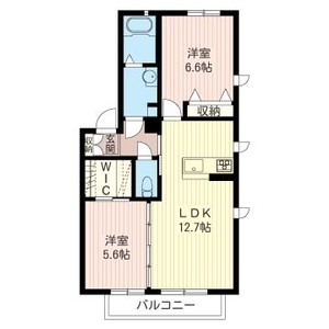 ルーチェ・ブランチ　Ａ 201号室