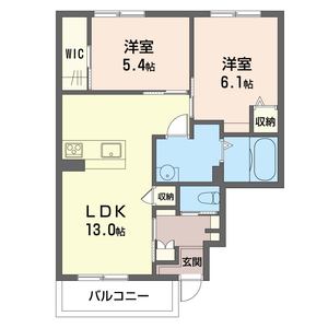 グラヴェール　Ｂ 102号室
