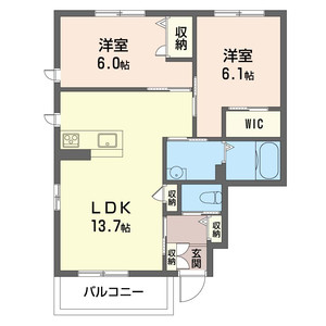グラヴェール　Ｂ 105号室