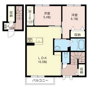 グラヴェール　Ｂ 202号室
