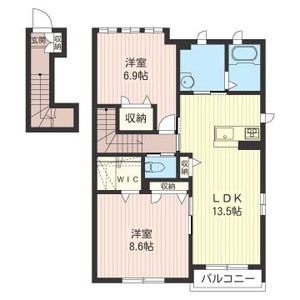 ラ・フォンテ　Ｄ 201号室