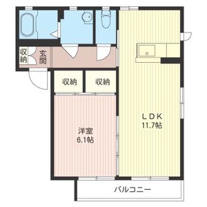 ヴィラ・クオレール　Ａ 101号室