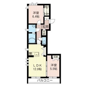 プレヴィスタ 303号室