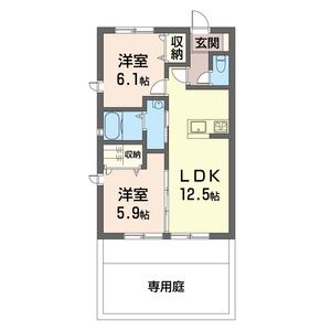 ウェアフォーレ 105号室