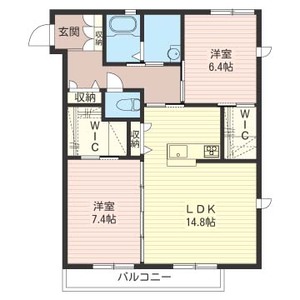 シャーメゾンやすらぎ 201号室