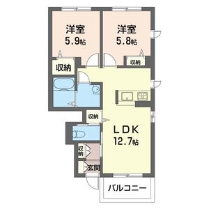 ブリリアントＬ 101号室