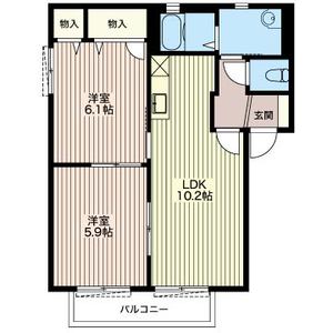 シャーメゾン中野Ａ 202号室