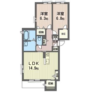 シャーメゾン　リュイソ－ 102号室