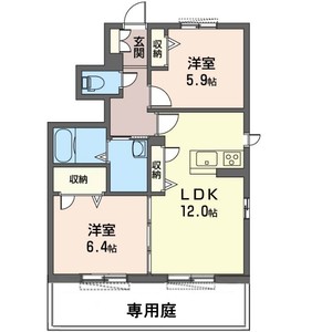 コーポ花水木Ａ 101号室