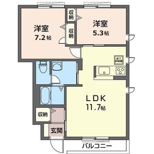 ロイヤル・ヒルズＡ 101号室