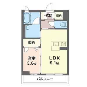 グランディールⅣ 105号室