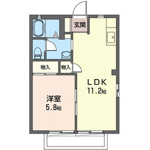 メゾンソレアード 103号室