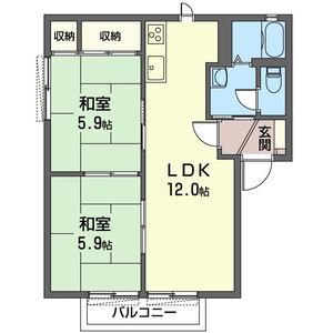 ラフォーレ田部井Ａ 201号室